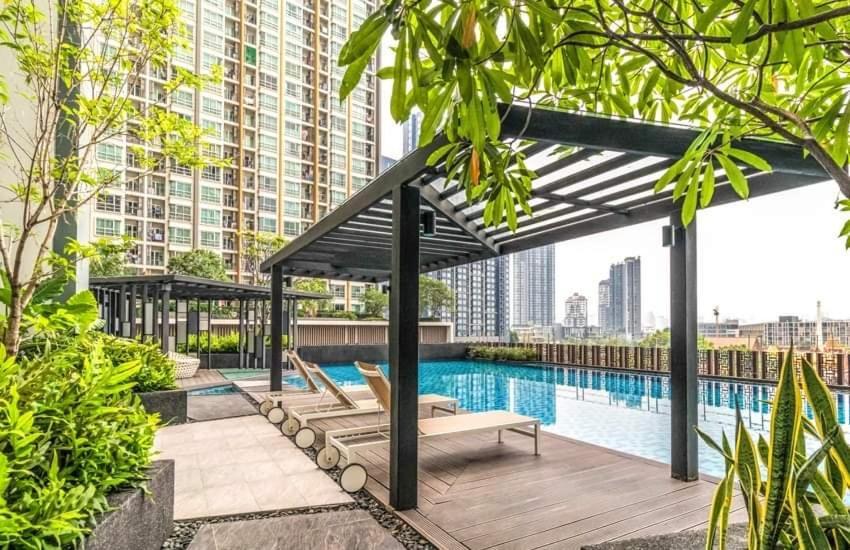 Condo In Bangkok With Swimming Pool Near Malls And Train Banguecoque Exterior foto